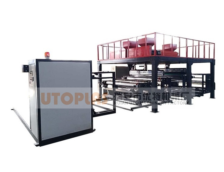 四層珠光膜鍍鋁膜復(fù)合氣泡膜機(jī)